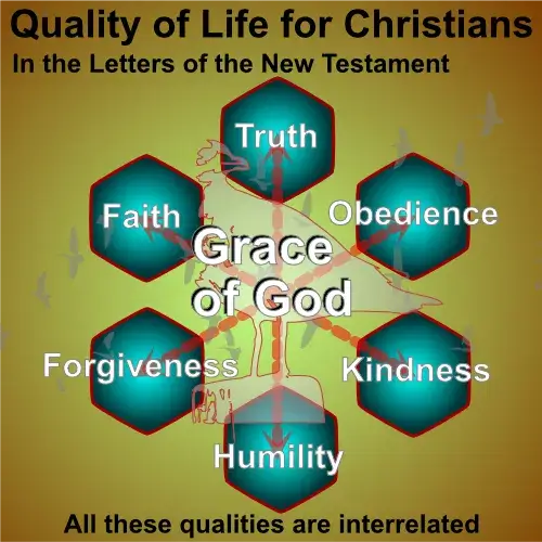 infographic of Quality of Life for Christians Scifi Version