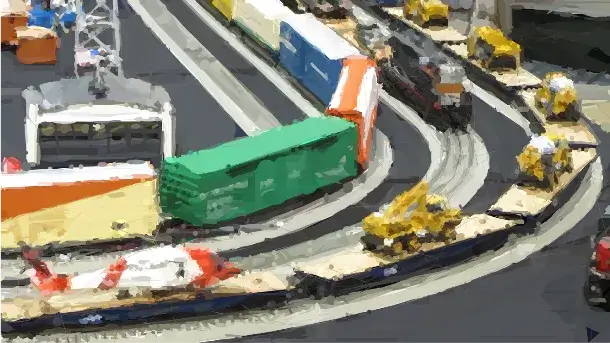 model trains sample
